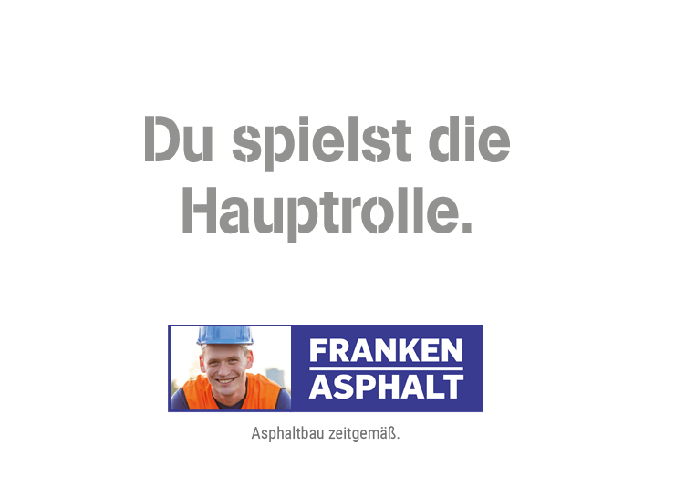 Du spielst die Hauptrolle.